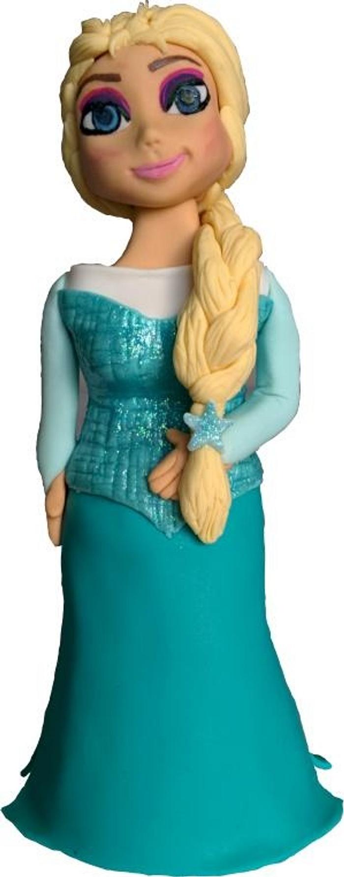 Elsa Cake Topper