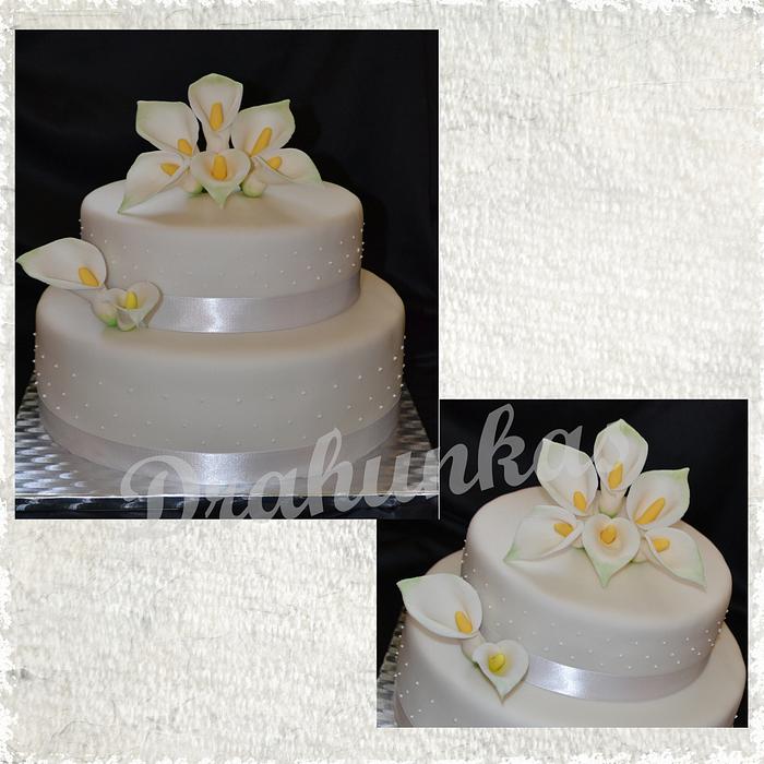Wedding cake Calla