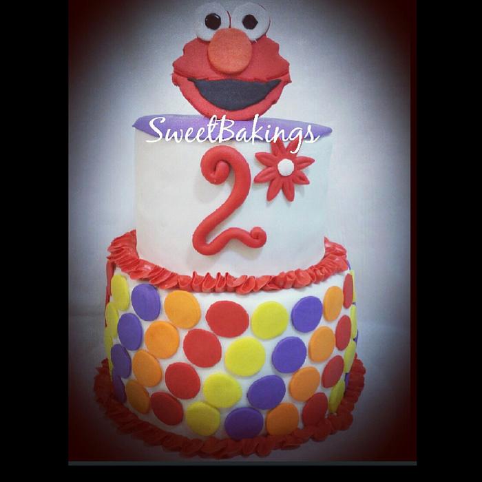 elmo cake 