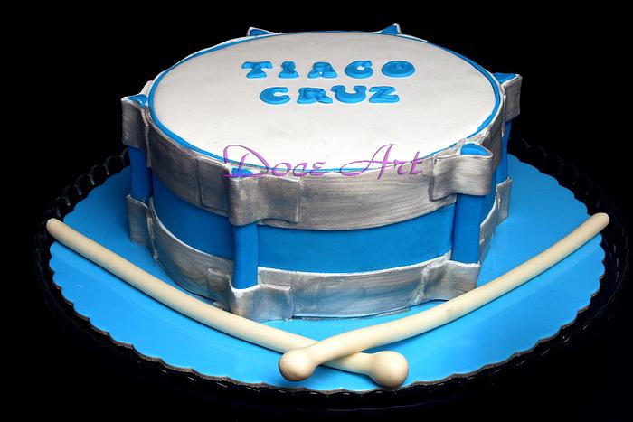 Drummer cake