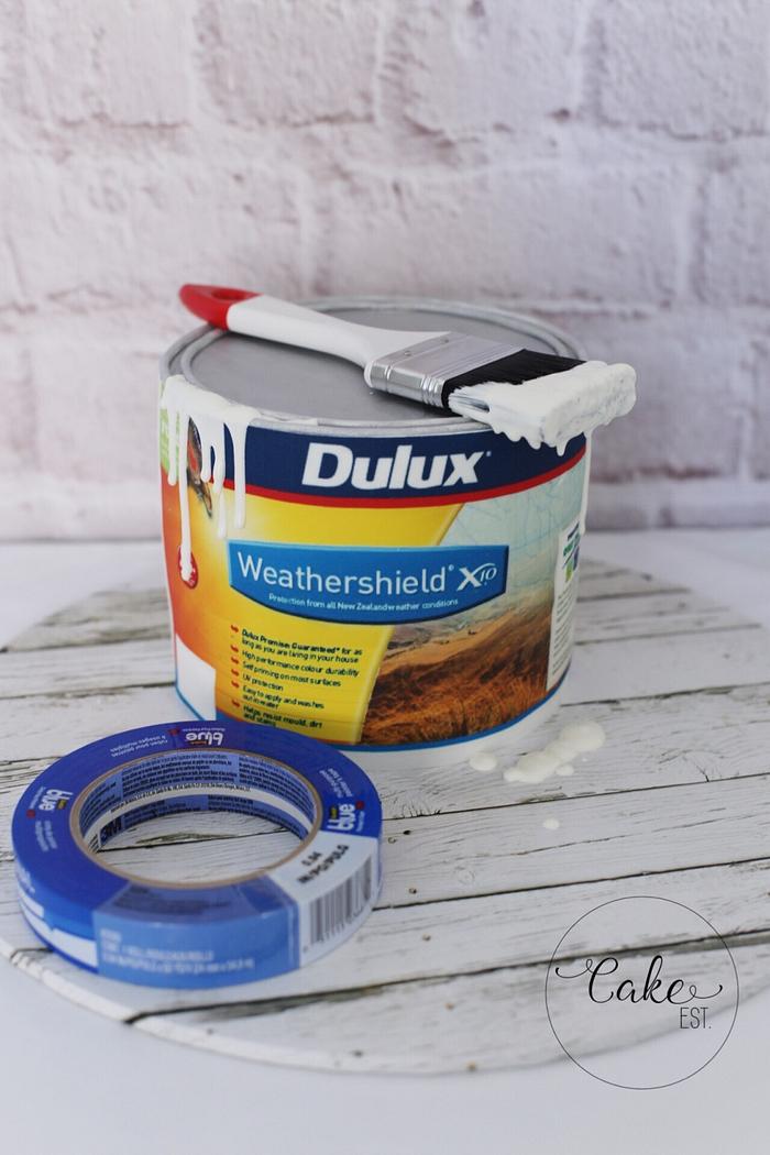 Dulux Paint Can Cake
