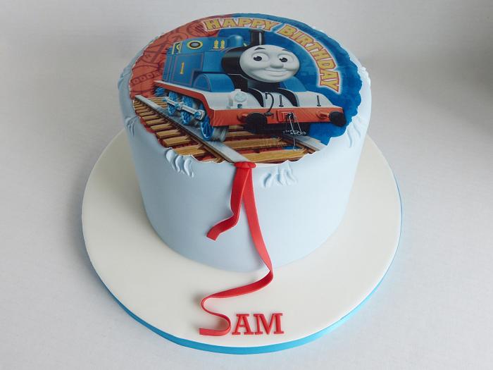Thomas The Tank Engine Balloon cake