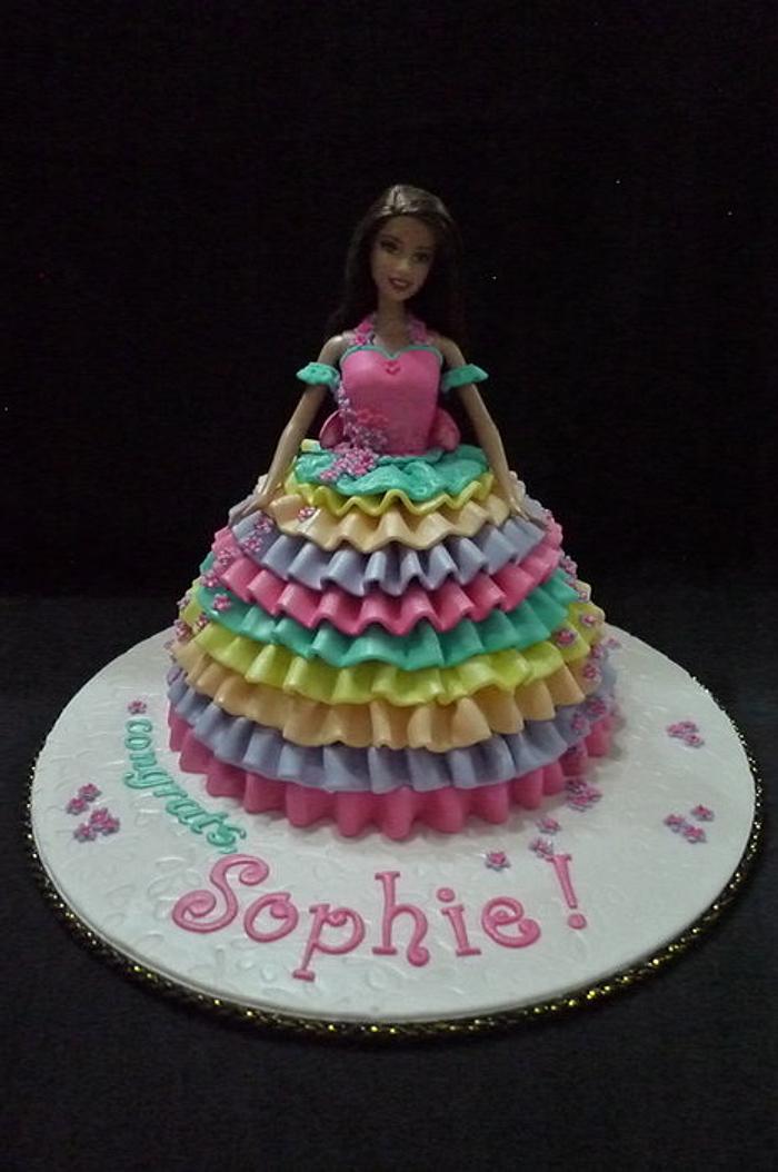 Sophie's Doll Cake 