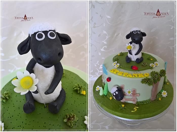 Shaun The Sheep Cake