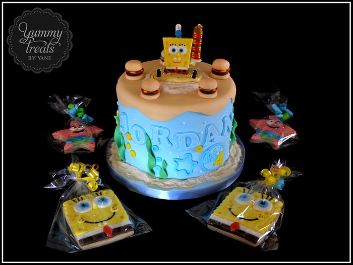 Spongebob/Humberger Cake!