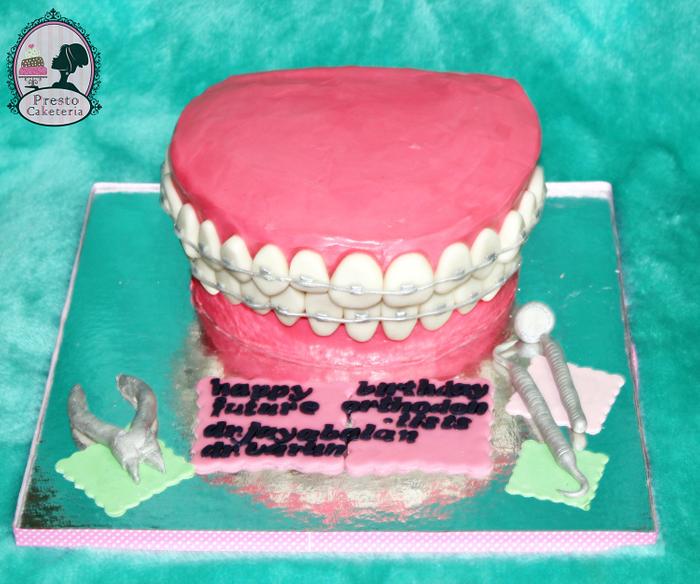 Orthodontic cake