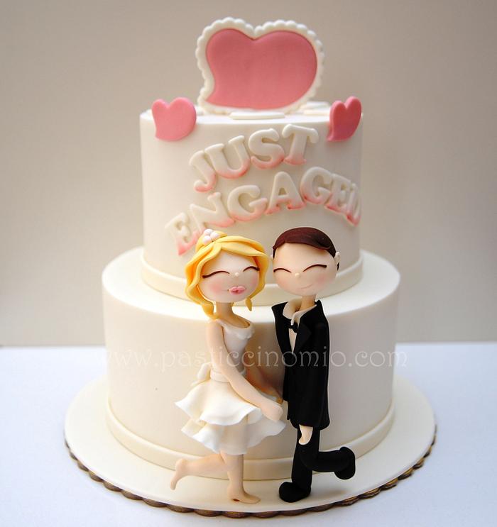 Engagement Cake