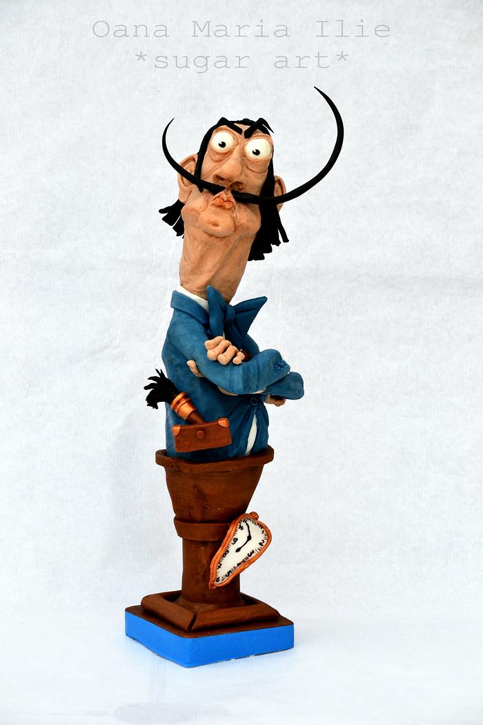 Salvador Dali - caricature