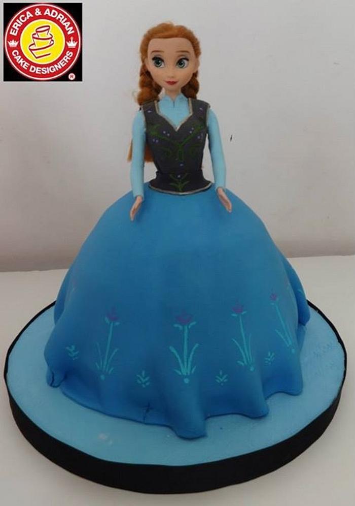 Anna frozen cake