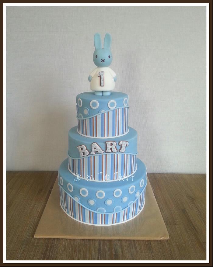 Miffy birthday cake