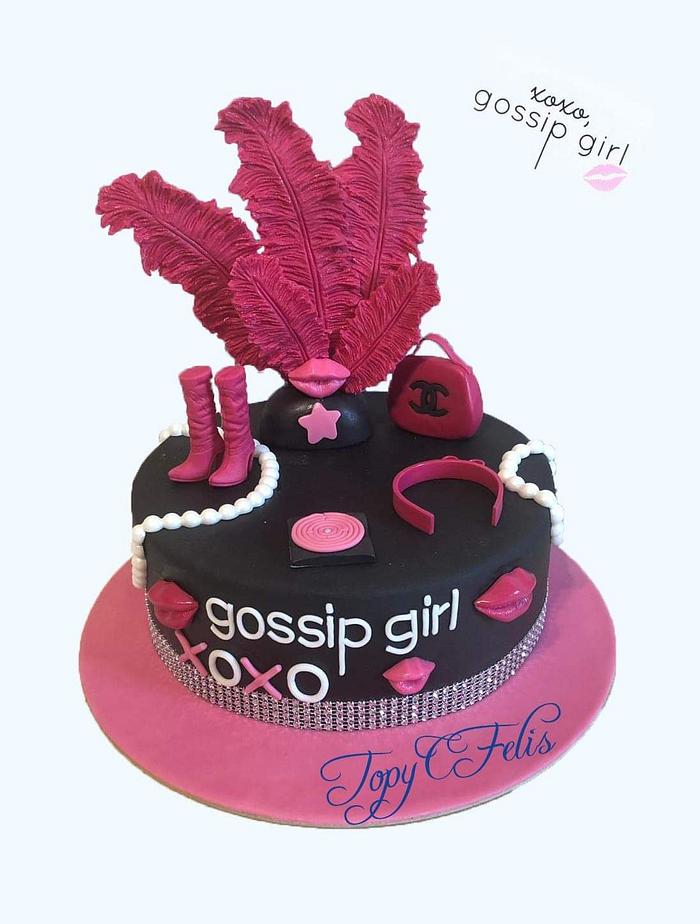 Gossip girl cake