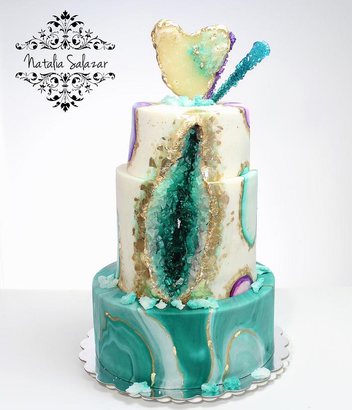 Geode Cake