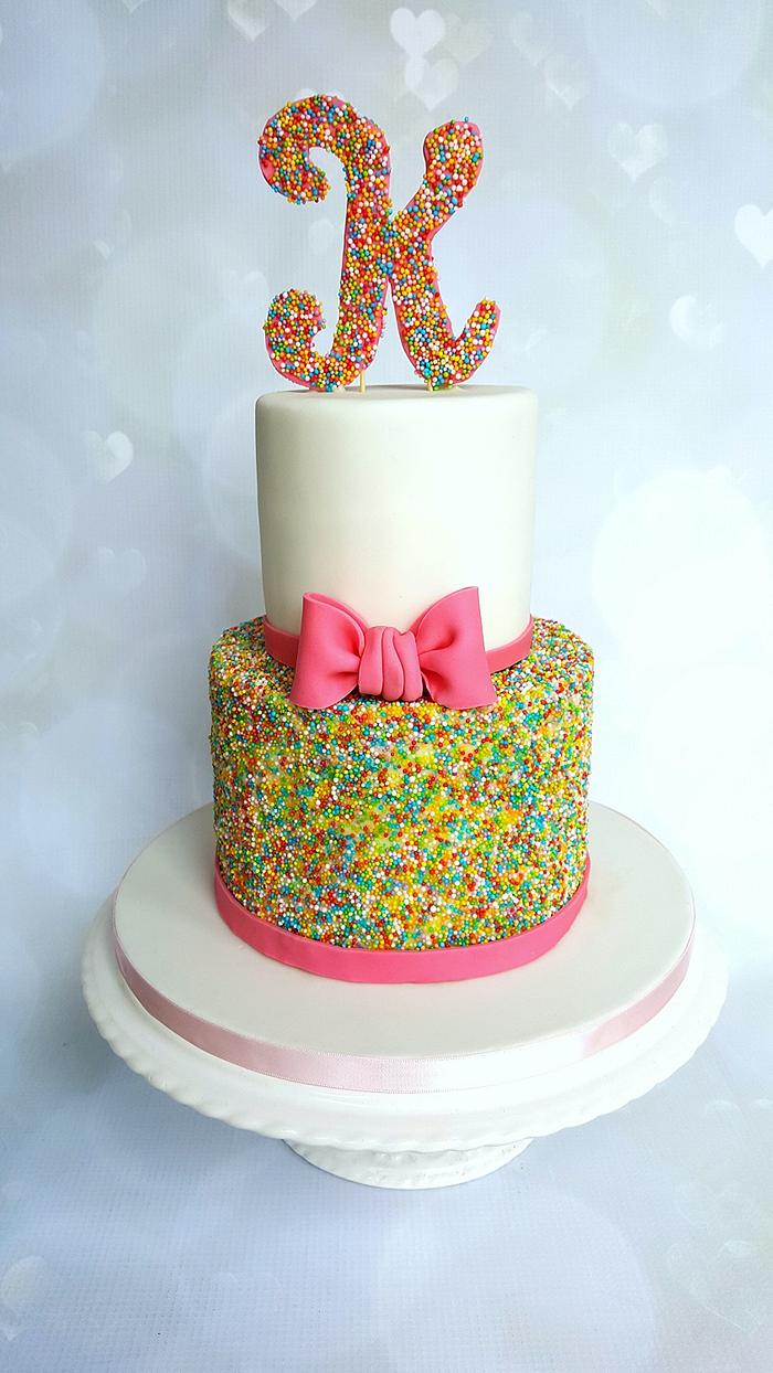 Sprinkles cake