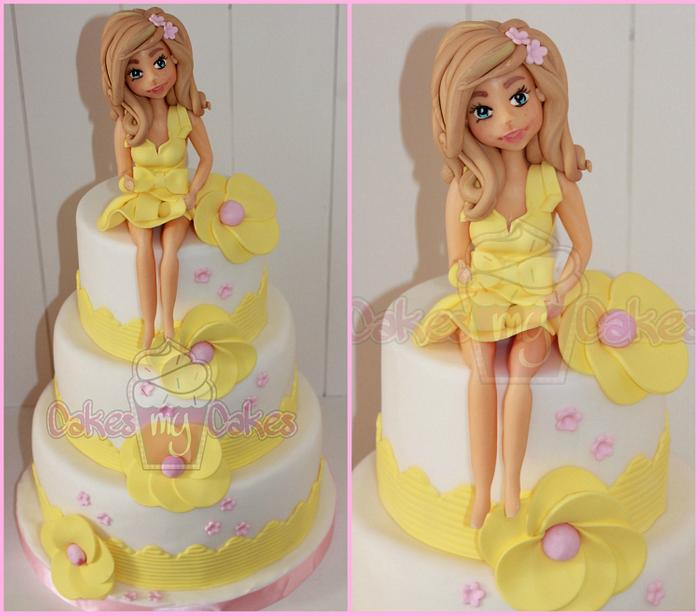 barbie's cake