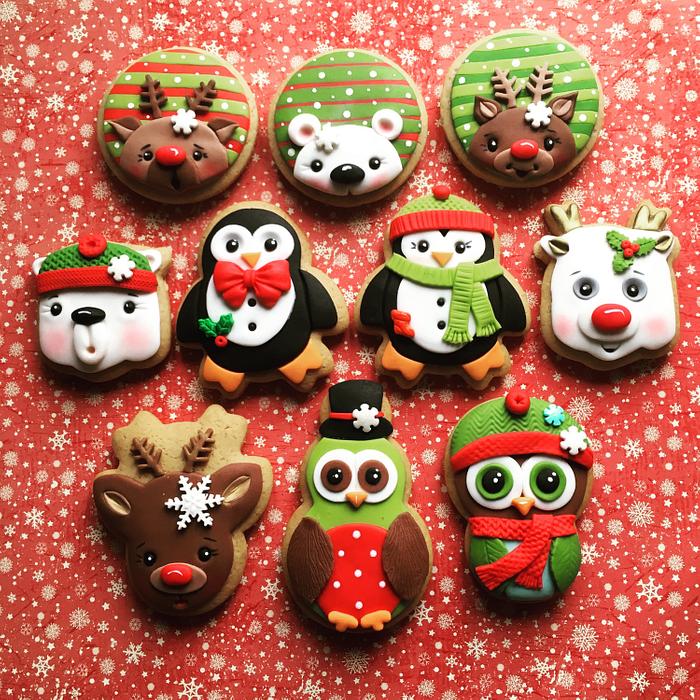 Gingerbread Christmas Cookies 