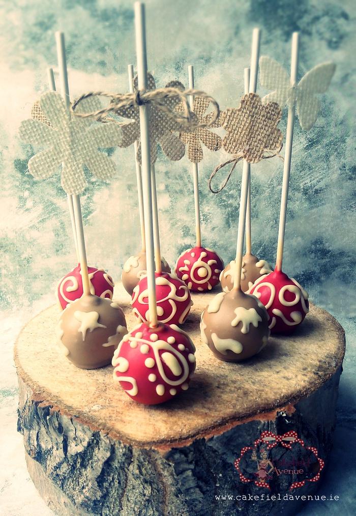 RUSTIC WESTERN COUNTRY CAKE POPS
