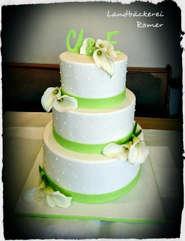 Wedding Cake Royal Calla Lily