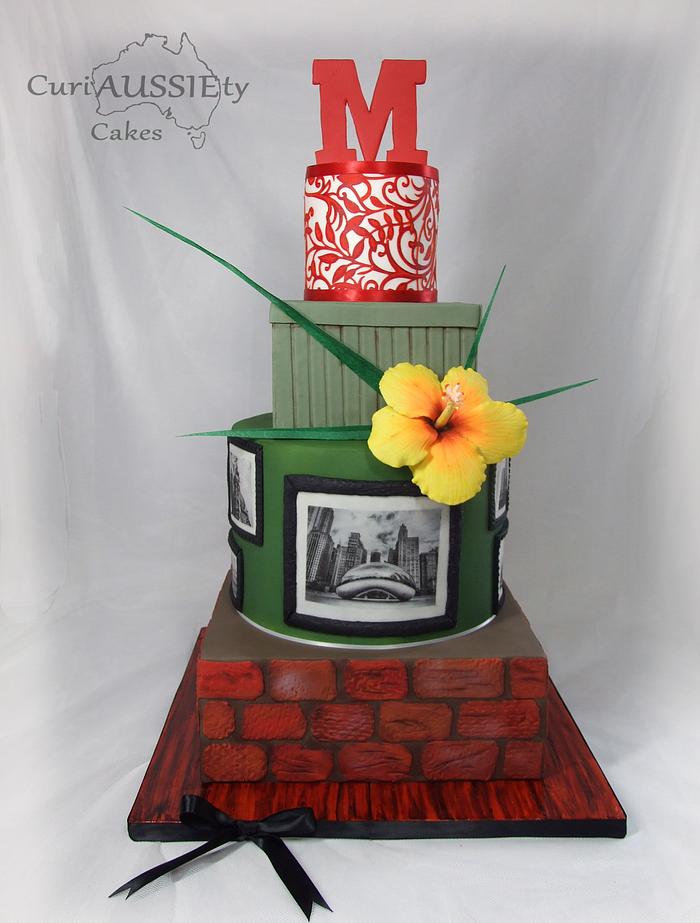 Marlows Tavern display cake
