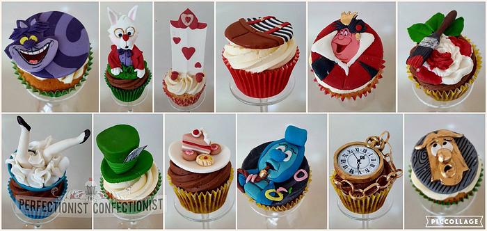 Mary - Alice in Wonderland Cupcakes