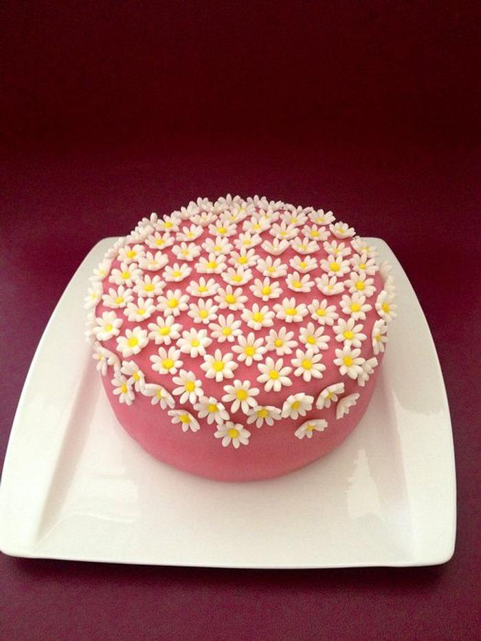 Mini flower cake