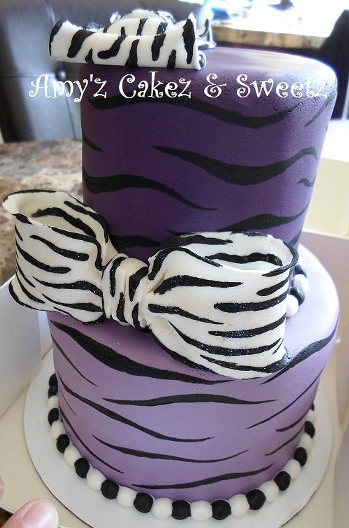 Purple & Zebra