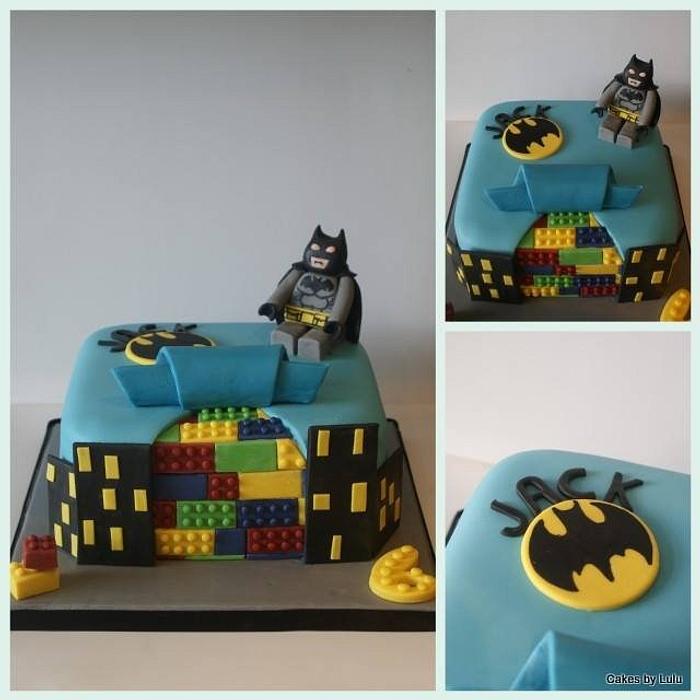 Batman Lego cake 