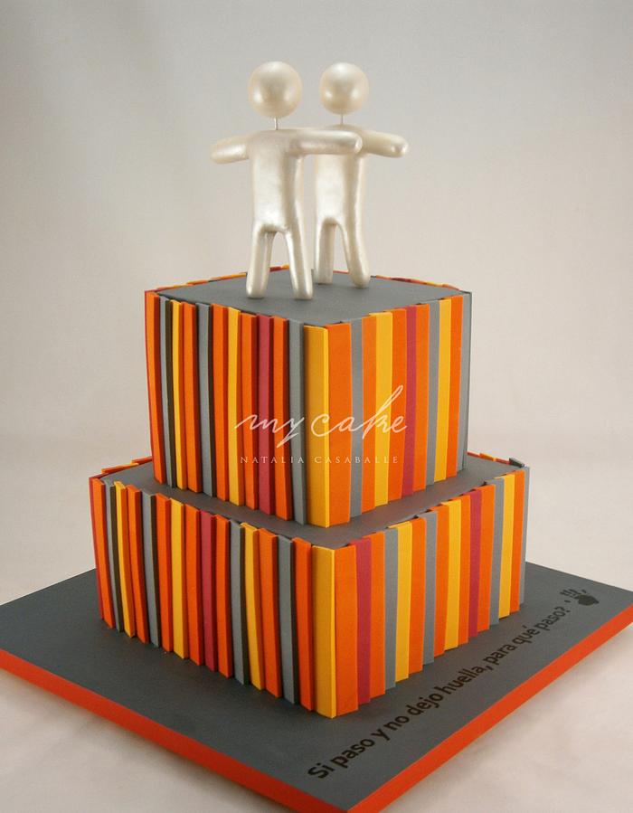 Torta cumpleaños "Naranja"