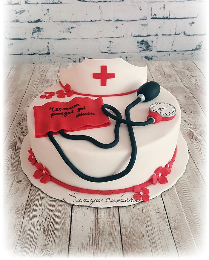 Nurse B-day cake 