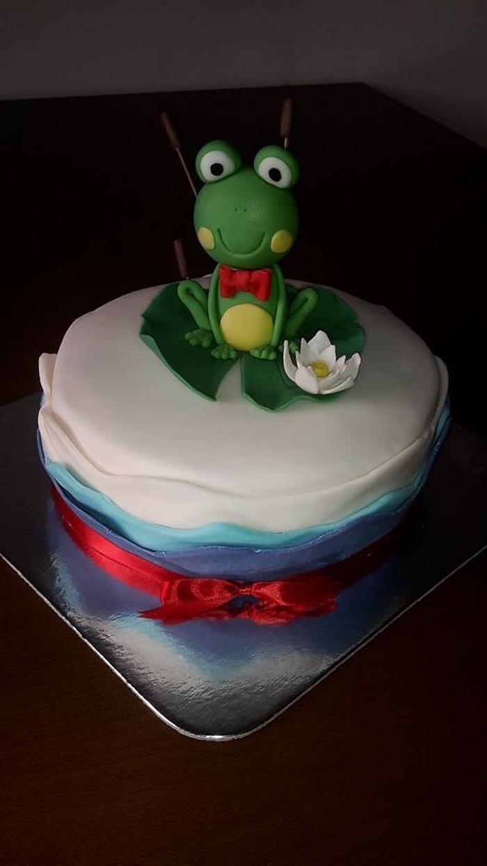 Frog cake