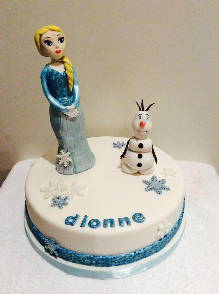 Frozen cake