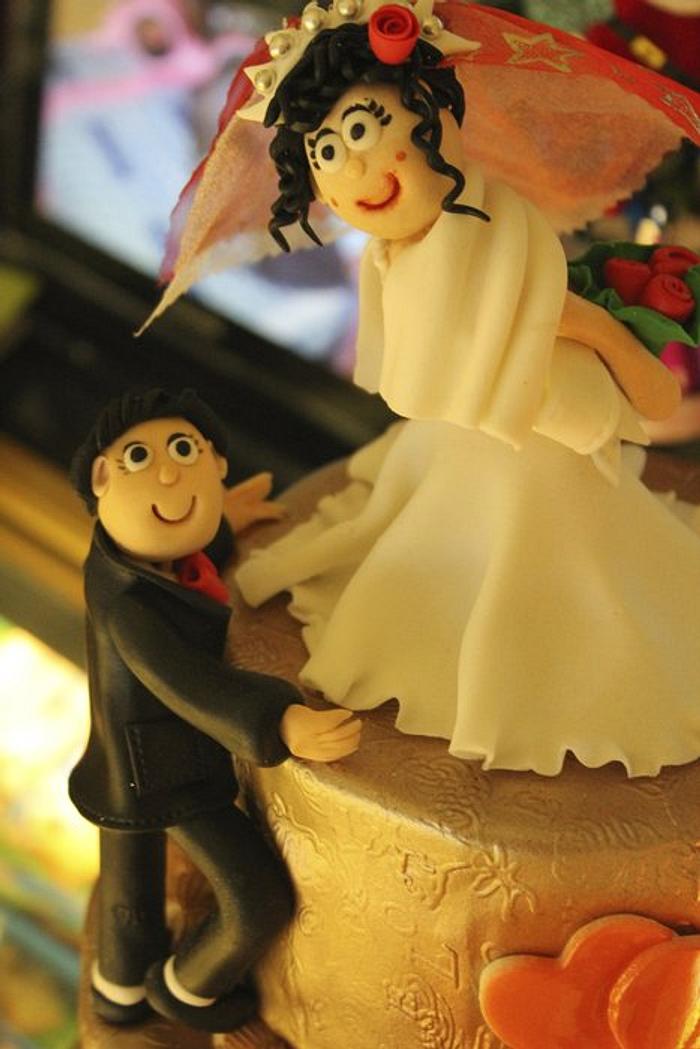 3 Tiers Wedding Cake