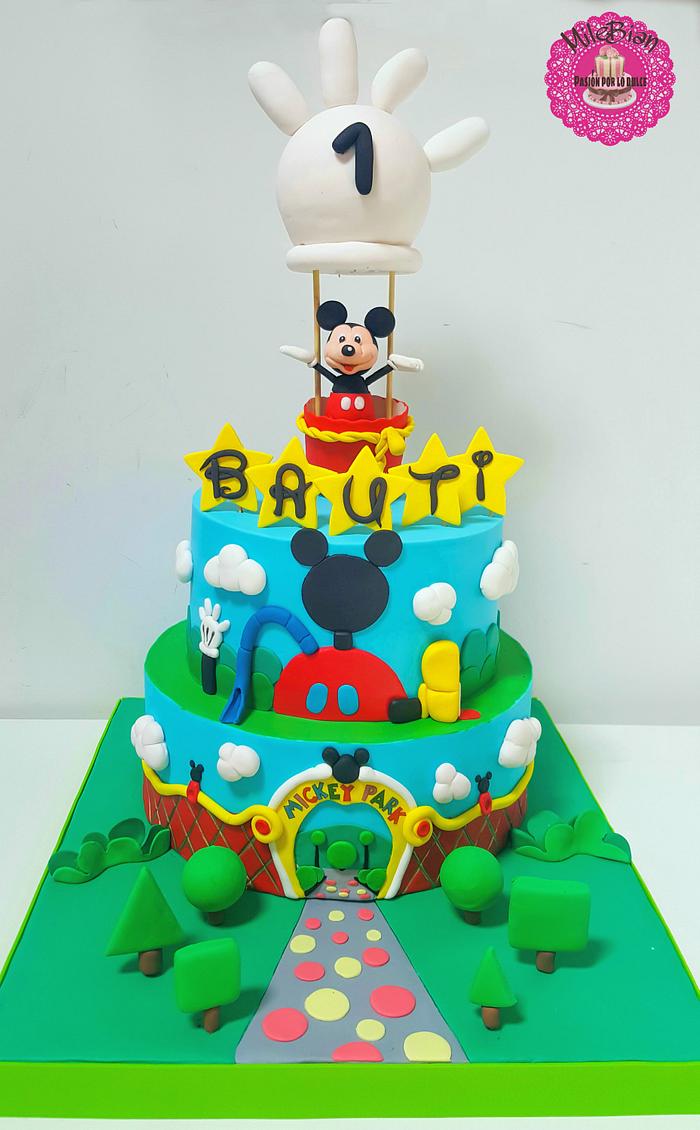 Mickey Park & Clubhouse cake