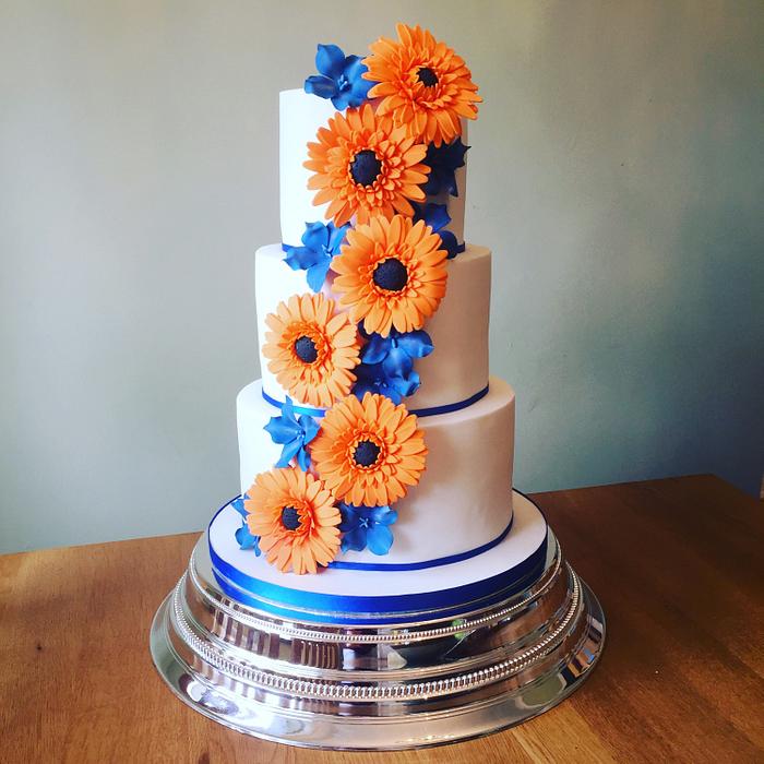 Bold Wedding Cake