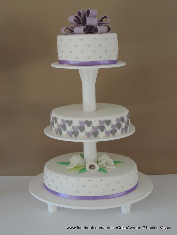 3 tiered cake