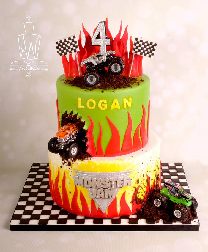 Monster Truck Cake