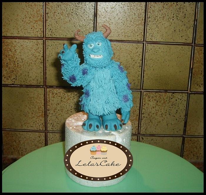 monster Sullivan cake topper 