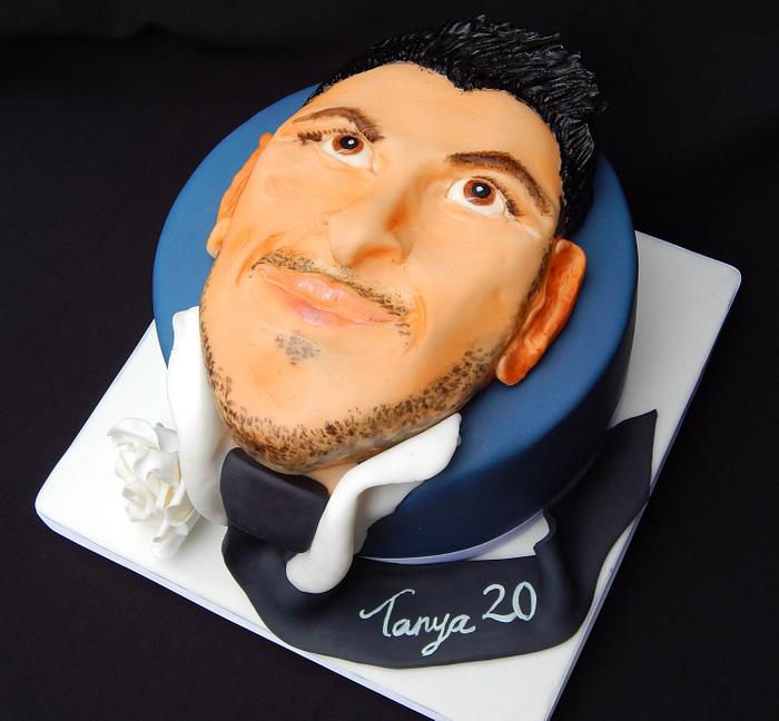 Peter Andre Face cake 