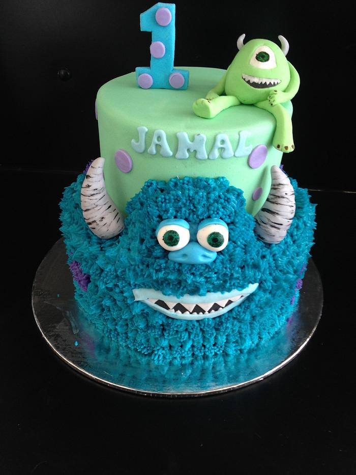 Monsters Inc. cake