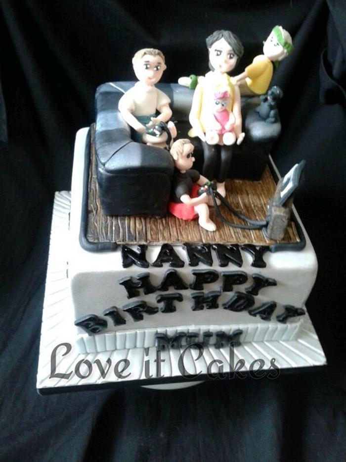 family cake