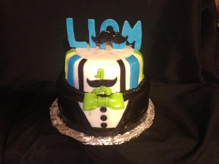 Lil' Man Birthday cake