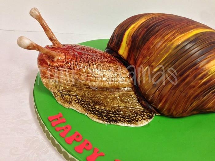 African Snail Cake