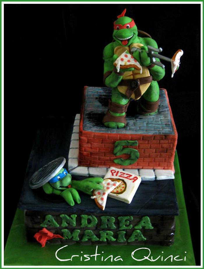 Turtles Ninja Cake
