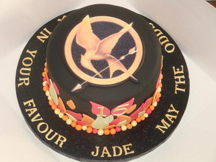 The Hunger Games Birthday Cake