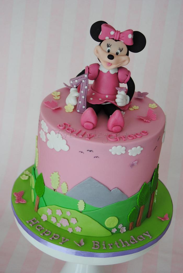 Sally Grace Minnie Mouse Cake