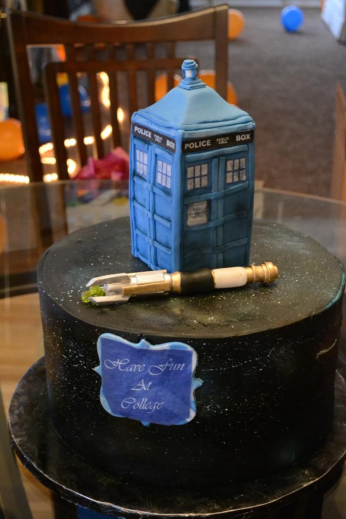 Doctor Who celebration Cake