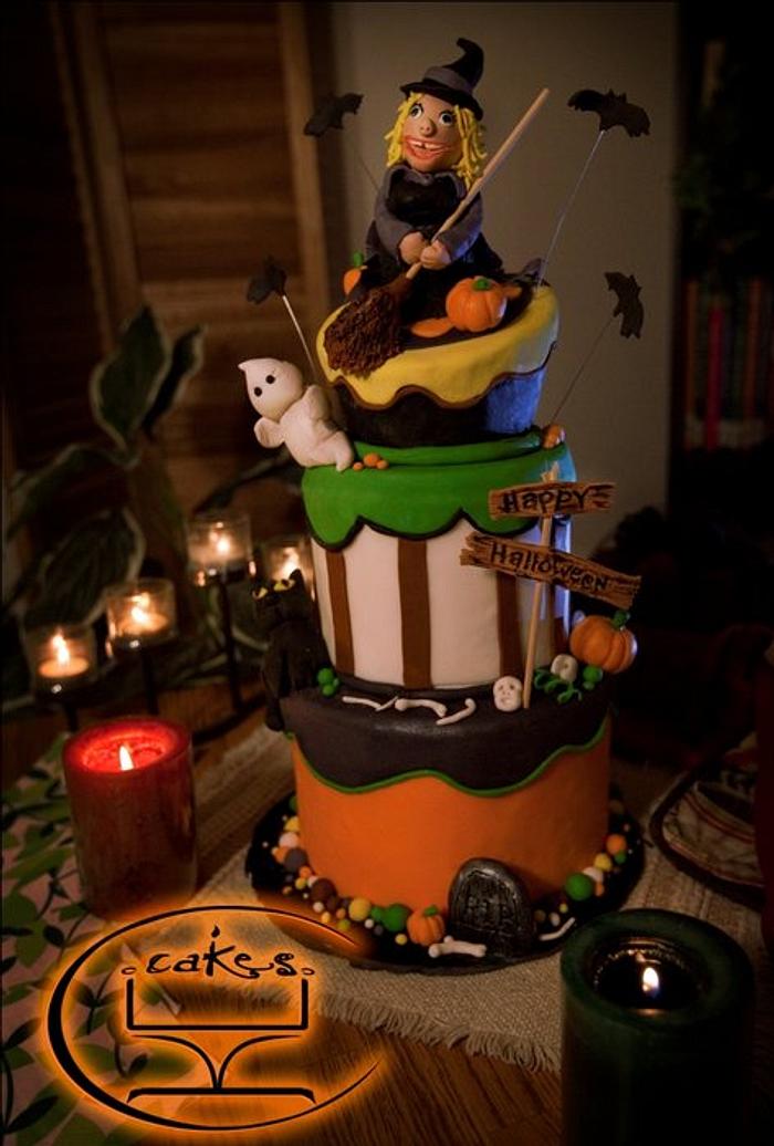 Halloween cake 