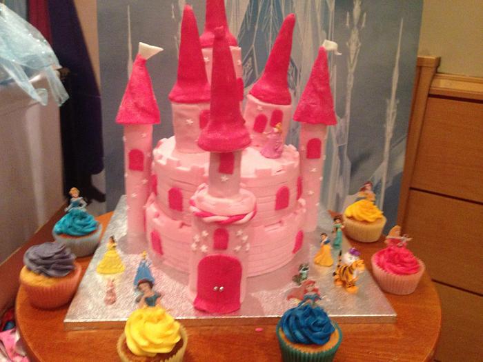 Princess Themed Cake