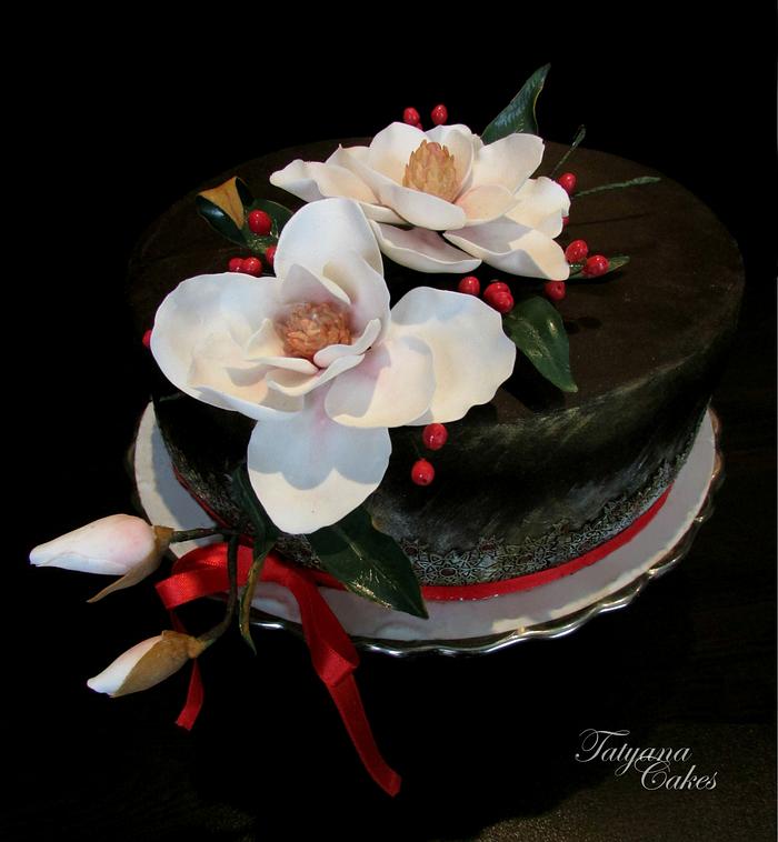 Magnolia cake