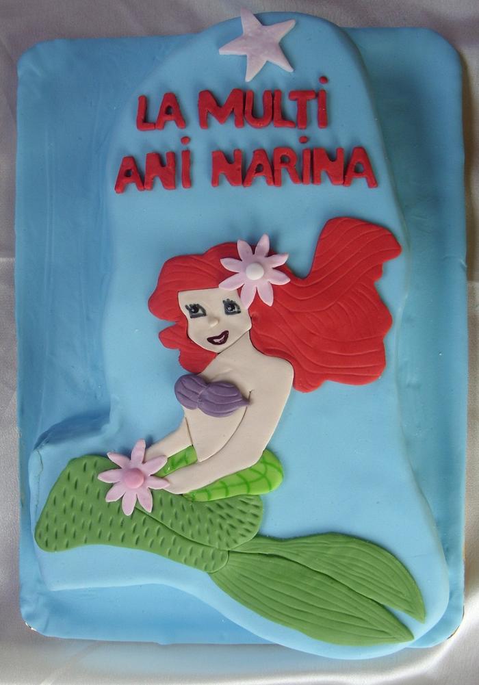 Ariel Cake