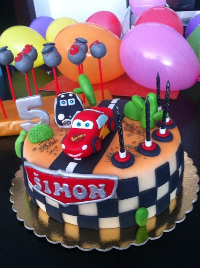 Cars and Cake Pops